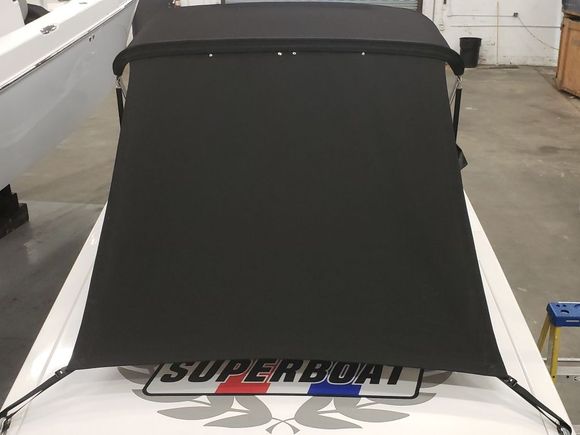 In an effort to come up with bit more of shade, weather protection, and privacy when needed with a minimalistic approach I came up with this idea. Kind of like a Jeep bikini top, or what I’ve seen on the back of some sport fisherman