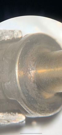 Here is a closeup of one bolt that jim sent
On one he repaired