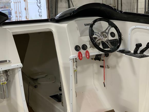 Bleeding out the steering system. 