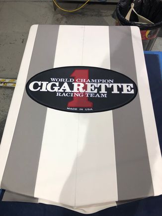 New hat about to be installed 