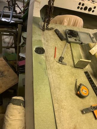 cut out for fuel fill 