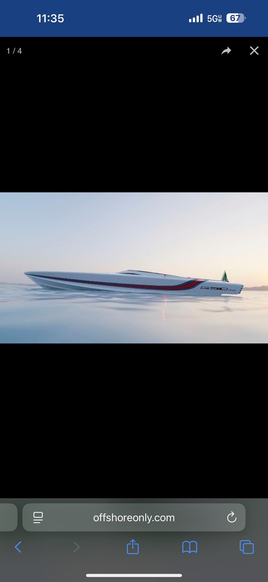 Randy I like this idea, black bottom white sides & deck with a black/lime green stripe. Might be able to order a lime green 565 to match. 