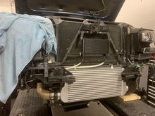 Massive A2A intercooler