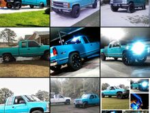 My goals for the Carolina blue obs is to rebuild my original truck from highway but do it bigger and better 