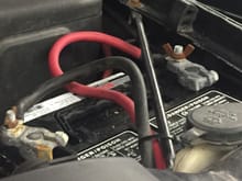 Driver side main battery