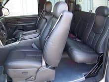 OEM Leather Front/Read Dark Graphite Seats