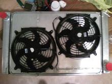 Home Made Fan shroud 2-10&quot; ProComp Fans