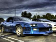 HDR pic of camaro