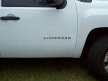 pullin off badges.. deciding if I want to keep the silverado or not?