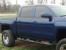 Added color match door handles and mirrors