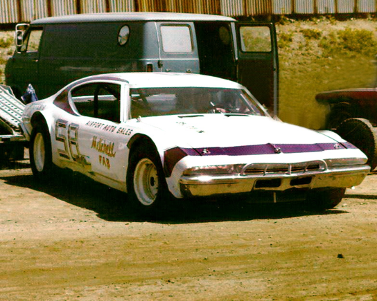 69' Chevelle my dad raced on asphalt back in 77-79’. This car won over 40 races and multiple championships in three seasons. It was “massaged” a little for better aero.