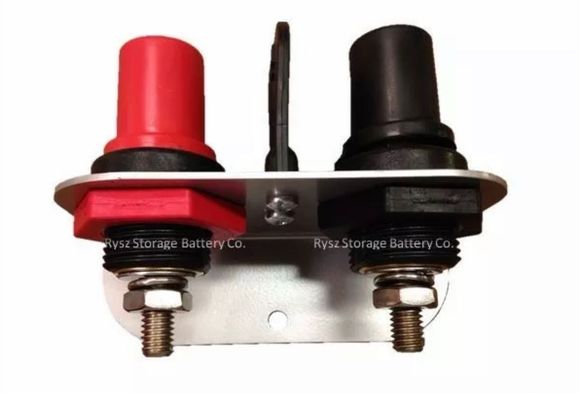 Jumper block for under hood charging access