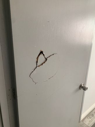 Some of the damage. 