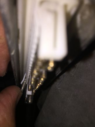 All other unused sensor pins removed, Maf, knock, evap purge and evap vent.  Coolant level sensor will just be grounded out.