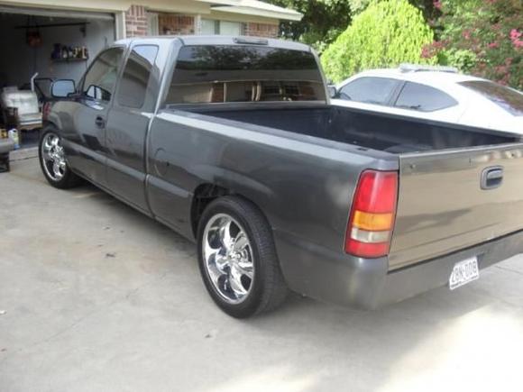 99 Silverado back shot