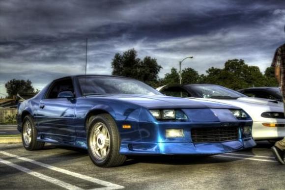 HDR pic of camaro