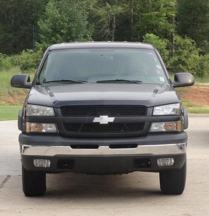 color matched lower valence and color matched grille with a billet bowtie