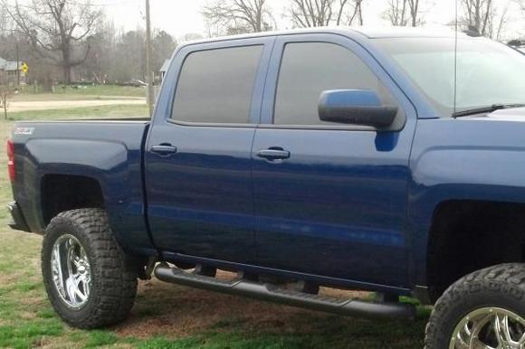 Added color match door handles and mirrors