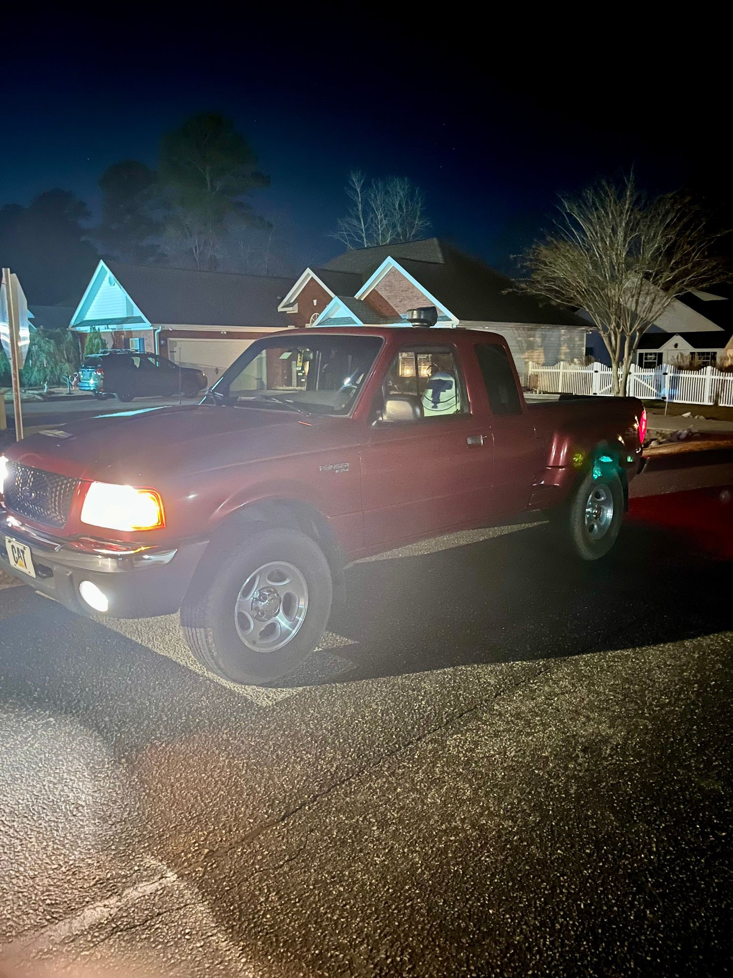 My bad for it being dark just put the go light on last night and had to take a pic