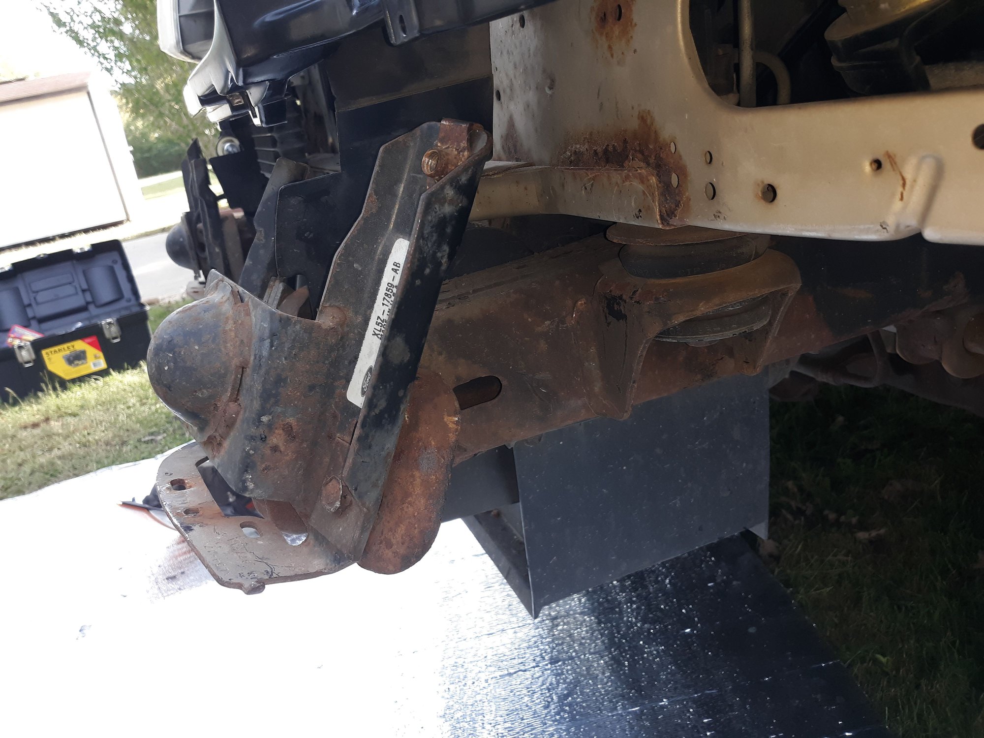 I hit another truck now frame mount for bumper is bent. RangerForums