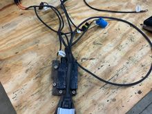 Main harness with mounting plates. I attached this up front under the hood to the frame