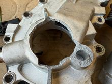 Failed Murray water pump - casting broke