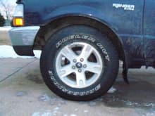 Bridgestone Dueler Rvt (were on rims when i bought them only a month old so i left them)