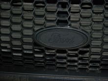Blacked Out Ford Emblem