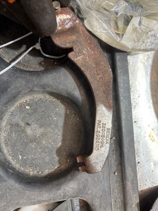 Parking Brake Actuating Lever- left hand side