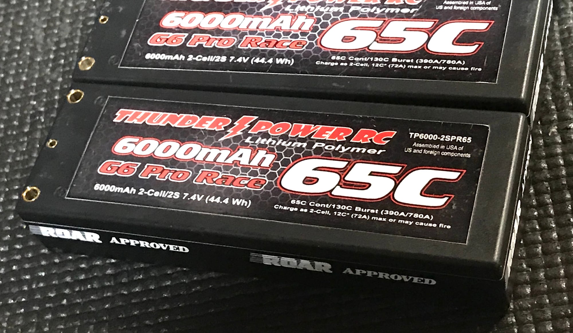4- Thunder Power RC 2s Lipo batteries 2s 7.4v 6000mAh - R/C Tech Forums