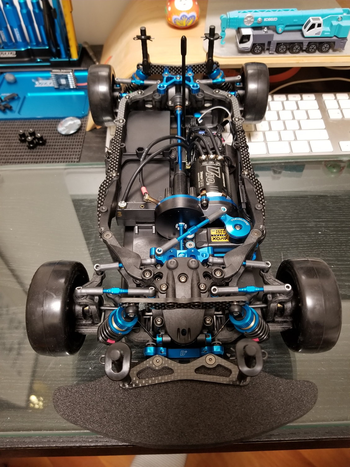 TAMIYA TB05PRO シャーシ RAXYBRIGNSX未走行ボディ - ホビーラジコン