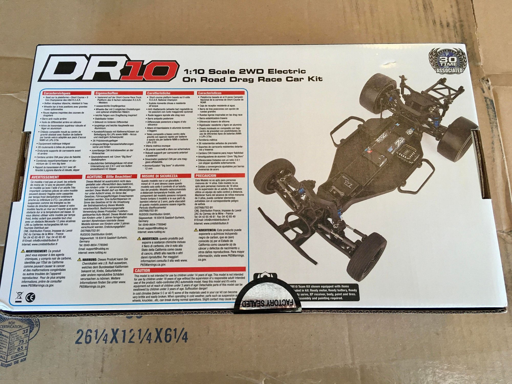 Team Associated Dr10 Drag Car Race Kit Nib Rc Tech Forums