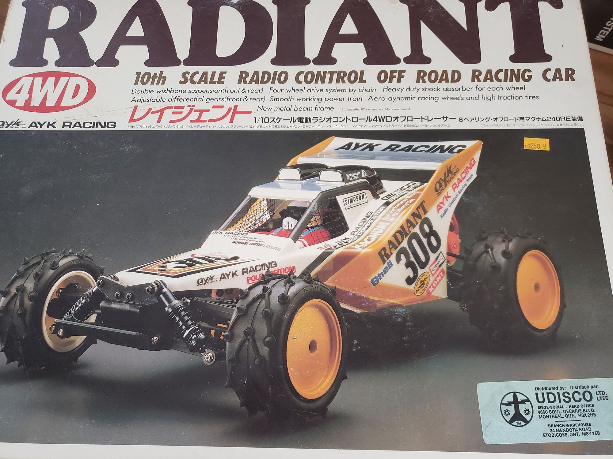 AYK Radiant, assembled but never ran! - R/C Tech Forums