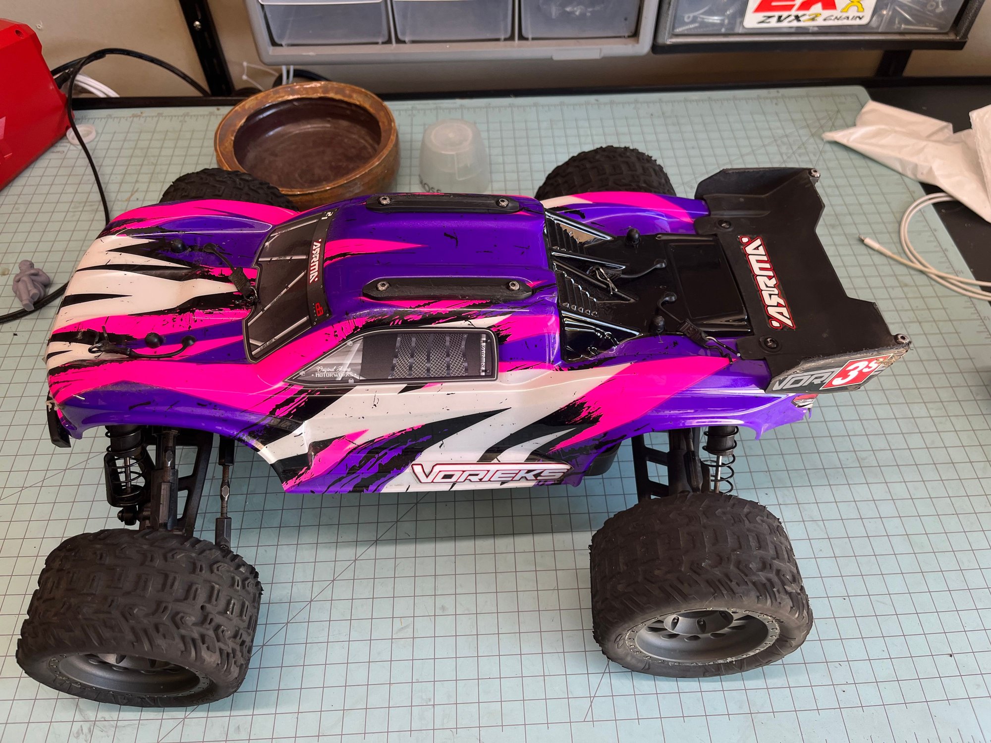 Arrma Vorteks 3s with many hop ups - R 