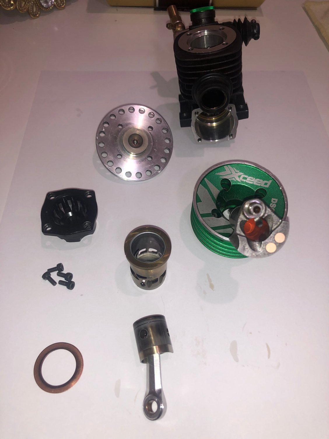 xceed ds6 em 21 onroad engine w picco 2120 pipe r c