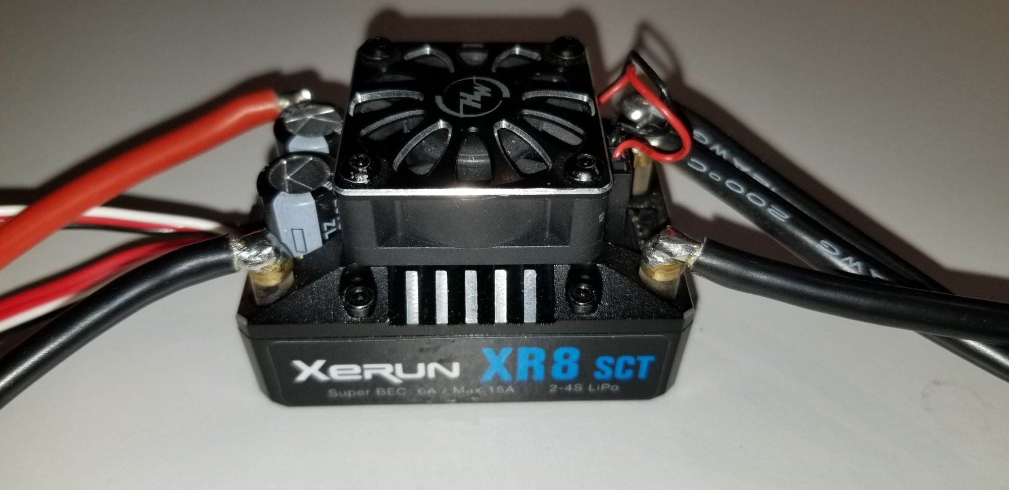 値下げ中◆HOBBYWING★XeRun XR8-PLUSスピードコントローラー XR8 Plus G2S Combo (2-6s) - HOBBYWING North America