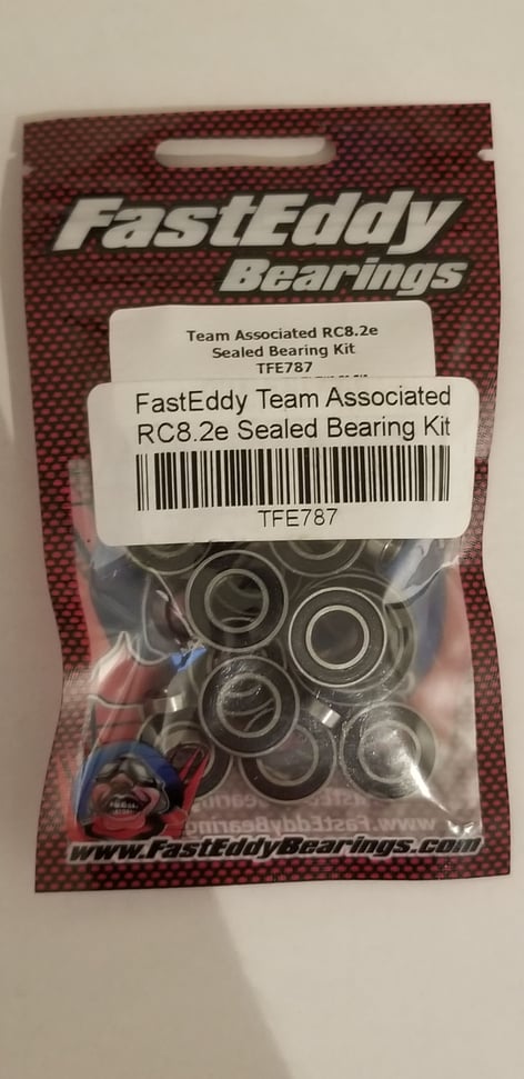 NEW TEAM ASSOCIATED RC8.2E LOT OF PARTS SEALED & NEW SEALED BEARING ...