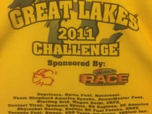 The 2011 Tee Shirt for the GLC