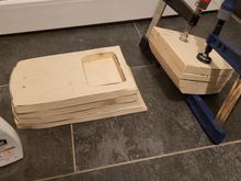 Boards for the mold