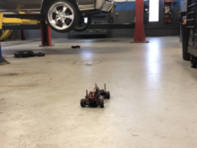 Not me first choice of where to do a test run, but it works. Still working on the body. But it’s looks promising. I’ll try to get the video up sometime today. 