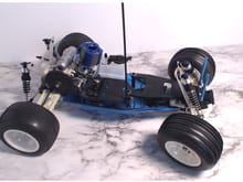 This is my Kyosho Rampage Pro assembled from spare parts