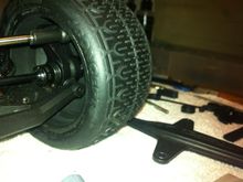 Jconcepts Inverse B44.1 Wheels with Avid 12mm Hexes.