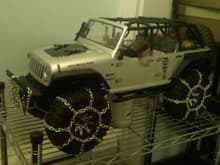 My Scx10 as time went by, bought new around christmas 2013 to present