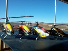 Trex 700E, Fusion 50, Trex 600 EFL, Trex 500 ESP