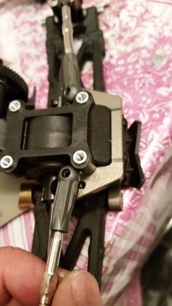 Camber link 1-B binding against transmission case