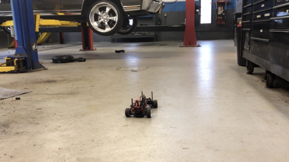 Not me first choice of where to do a test run, but it works. Still working on the body. But it’s looks promising. I’ll try to get the video up sometime today. 