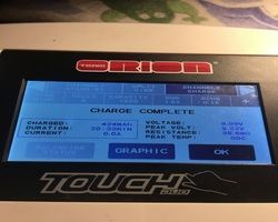 This small NiMH was completely dead and the charger only charges it less than 1/3....