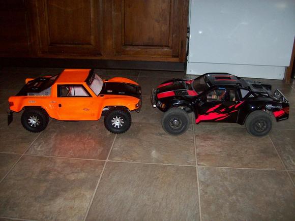 Brushless HPI Blitz ESE, Brushless Traxxas Slash 2x4