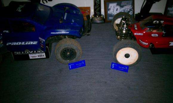 Running well in both classes! Went to Henry County for a race and placed in both classes. Got to love the big trophies!
