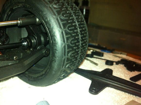 Jconcepts Inverse B44.1 Wheels with Avid 12mm Hexes.